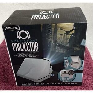 NIB Sealed Paladone Smartphone Projector in‎ Box Universal & Portable